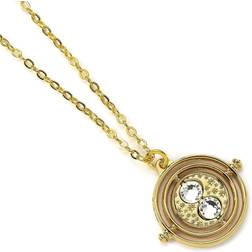 The Carat Shop Harry Potter Fixed Time Turner Necklaces - Gold/Transparent