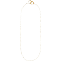Jane Kønig ROW Pearl Necklace Plated42,5 Dam Halsband 42,5cm