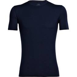Icebreaker Anatomica Short Sleeve Crewe T-shirt Men - Midnight Navy