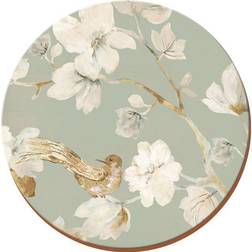 Duck Egg Floral Round Placemats Set Of 4 Place Mat