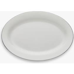 Royal Worcester Serendipity Platinum Oval Platter Serving Dish