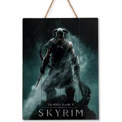 Doctor Collector Skyrim Dragonborn Wood Art Limited Edition