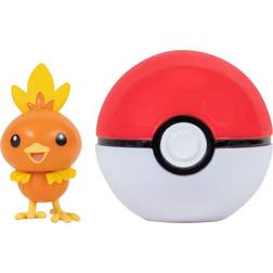 Pokémon Clip N Go Torchic och Poke Ball