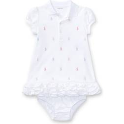 Ralph Lauren Baby girls' multi-embroidery dress, White