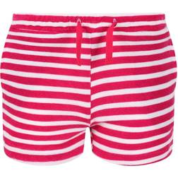 Regatta Childrens/Kids Dayana Towelling Stripe Casual Shorts (11-12 Years) (Navy/White)