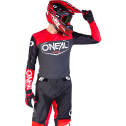 O'Neal Mayhem Hexx Long Sleeve T-shirt Red,Black