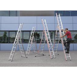 Red Line Combination Ladder 3X12