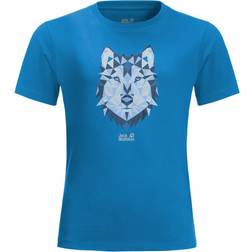 Jack Wolfskin Kid's Wolf T-shirt - Sky Blue