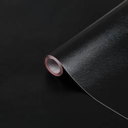 D-C-Fix Black Leather effect Self-adhesive film (L)2m (W)450mm Adhesive Film