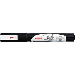 Uni ball Fine 0,9-1,3 mm 10391 Chalk Marker Bullet Tip Chalk Marker – Black
