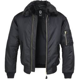 Brandit MA2 Jacket Fur Collar - Black