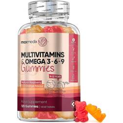 Maxmedix Multivitamins & Omega 3-6-9 Gummies 120 pcs