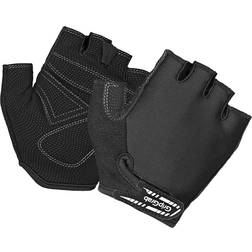 Gripgrab Trainer Short Finger Gloves Kids - Black