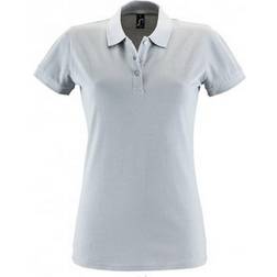 Sol's Women's Perfect Pique Short Sleeve Polo Shirt - Pure Grey