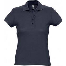 Sol's Women's Passion Pique Polo Shirt - Navy