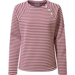 Craghoppers Neela Crew Neck Sweater Red,White