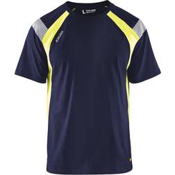 Blåkläder 3332 T-Shirt (Navy Blue/Yellow)