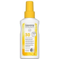 Lavera Sensitive Sun Lotion SPF 30 Sun Care Natural Cosmetics vegan reliable mineral protection for sensitive skin certified
