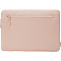 Pipetto MacBook Pro 16 Inch Sleeve Organiser 15 Inch MacBook Compatible Water Resistant Sleeve with Storage Pocket Dusty Pink