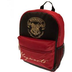 Harry Potter Hogwarts Backpack (One Size) (Black/Burgundy/Gold)