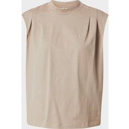 Urban Classics Ladies Organic Heavy Pleated Shoulder Top T-Shirt