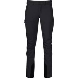 Bergans Women's Breheimen Softshell Pant - Black/Solid Charcoal