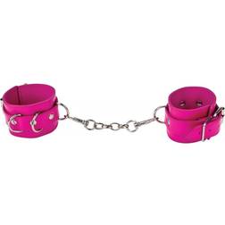 Ouch! Leather Cuffs Pink pink