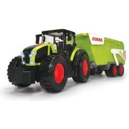 Dickie Toys 203739004 Claas Farm Tractor & Trailer, Multicoloured