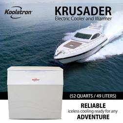 Koolatron Kool Kaddy 34L 12V P75 Thermoelectric Iceless 12V Cooler And Warmer