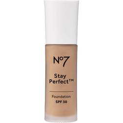 No7 Stay Perfect Foundation SPF30 #15 Honey