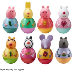 Peppa Pig Weebles Figures, chunky moulded figures, first toy, preschool imaginative play