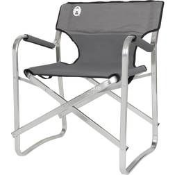 Coleman Steel Deck Chair Black