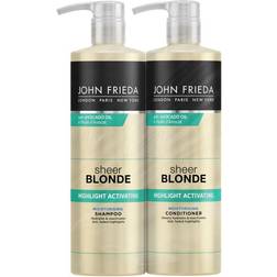 John Frieda Unisex Sheer Blonde Highlight Activating Duo 2x500ml