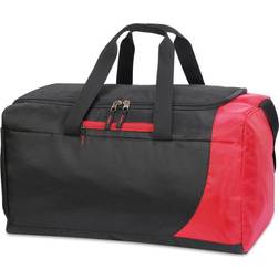 Shugon Naxos 43 Litre Holdall Bag (Pack of 2) (One Size) (Black/Red)