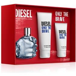 Diesel Only The Brave Gift Set EdT 75ml + Shower Gel 100ml + Shower Gel 50ml