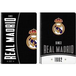Safta Real Madrid Notebook 80 Sheets Hard Covers