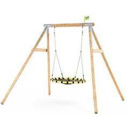 TP Toys Eagle Wooden Swing Set With Large Nest Swing