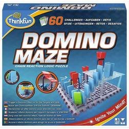 Thinkfun Domino Maze Chain Reaction Challenge Logic Brain Game and STEM Toy for Kids Age 8 Years Up
