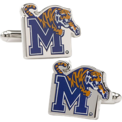Cufflinks Inc Memphis Tigers Cufflinks - Silver/Blue/Yellow