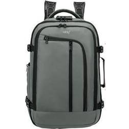 Falcon I-Stay 15.6 Inch Laptop Backpack with Padlock and USB Port Grey IS0215