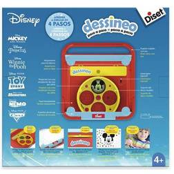 Disney 46617 Educational Toy to Learn How to Draw Favourite Characters from 4 Years and up