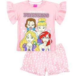 Disney Princess Girl's Cotton Short Pyjama Set