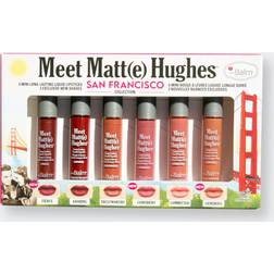 The Balm Meet Matt(e) Hughes Mini Kit San Francisco liquid lipstick set with Long-Lasting Effect