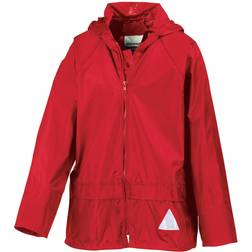 Result Childrens Unisex Heavyweight Waterproof Rain Suit (Jacket & Trouser Suit) (Navy)