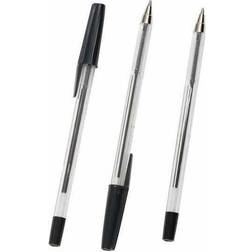 Q-CONNECT Ball Point Pen Med Blk P20 KF34042