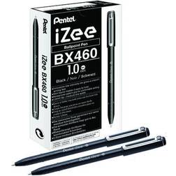 Pentel iZee Ballpoint Pen 1.0mm Black (Pack of 12) BX460-A