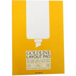 Clairefontaine Goldline Layout Pad A4 White GPL1A4