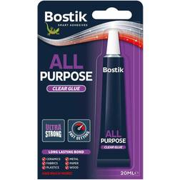 Bostik All Purpose Adhesive 20ml Pk6