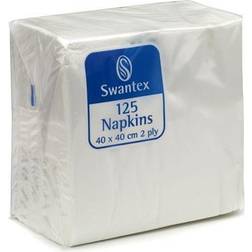 Value Napkins 2Ply 40x40cm White (Pack 125)