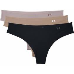 Under Armour Pure Stretch Thong Black/Nude/Dash